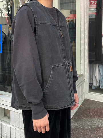 00's CARHARTT「V26-BLK」USA製 ダックベスト
