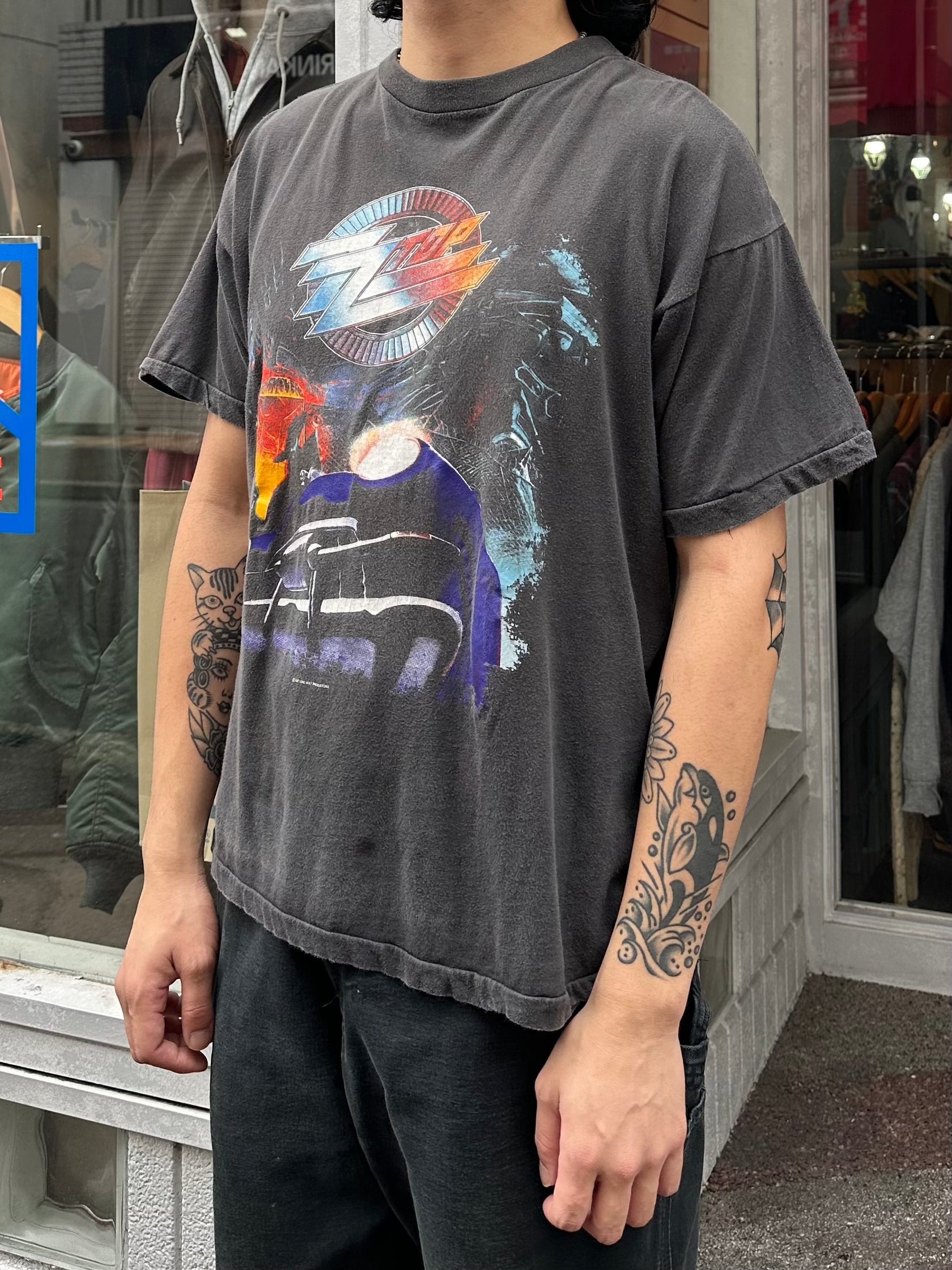 90's ZZ TOP「Recycler World Tour」バンドTシャツ