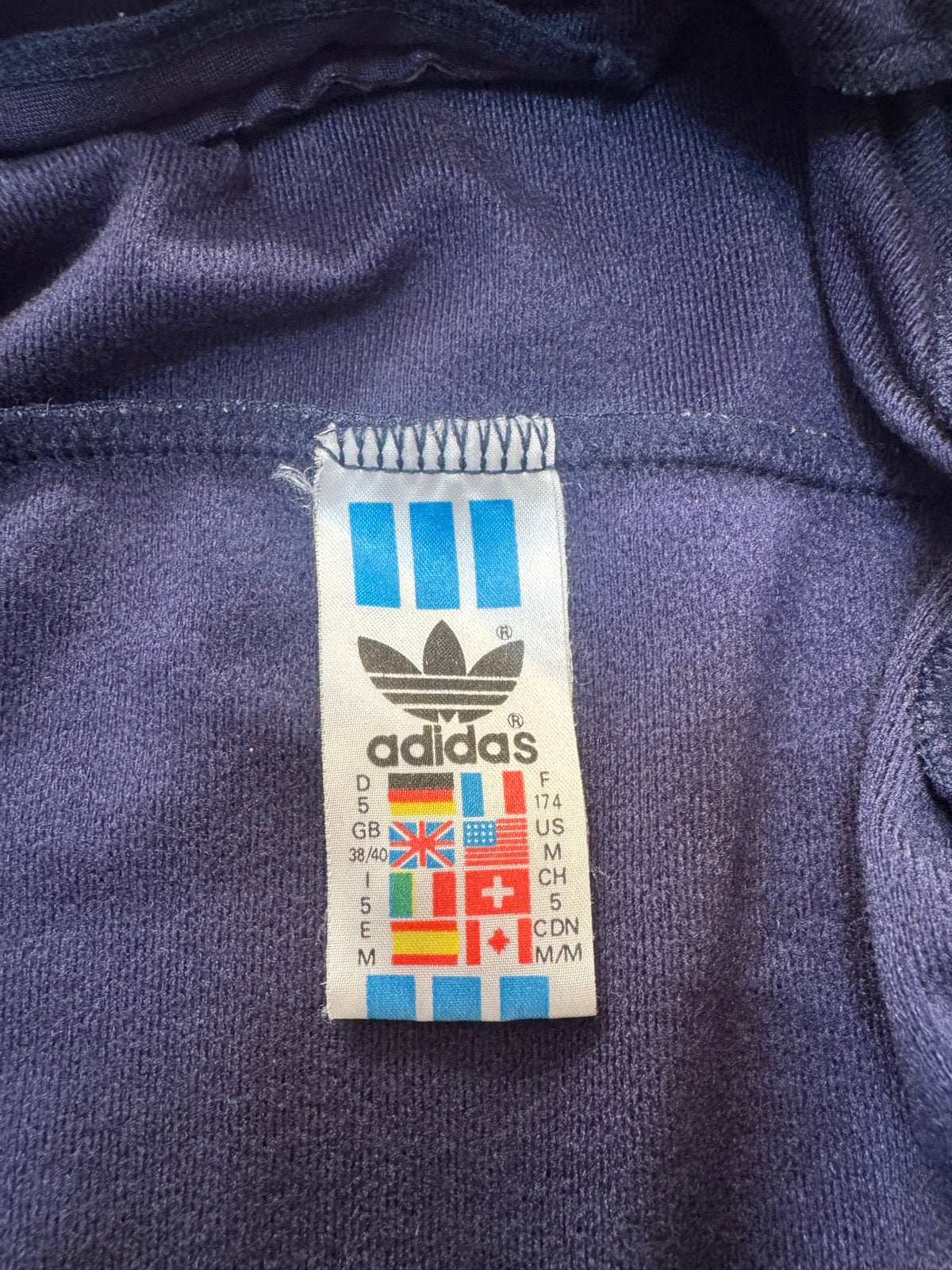 80's ADIDAS トラックジャケット　