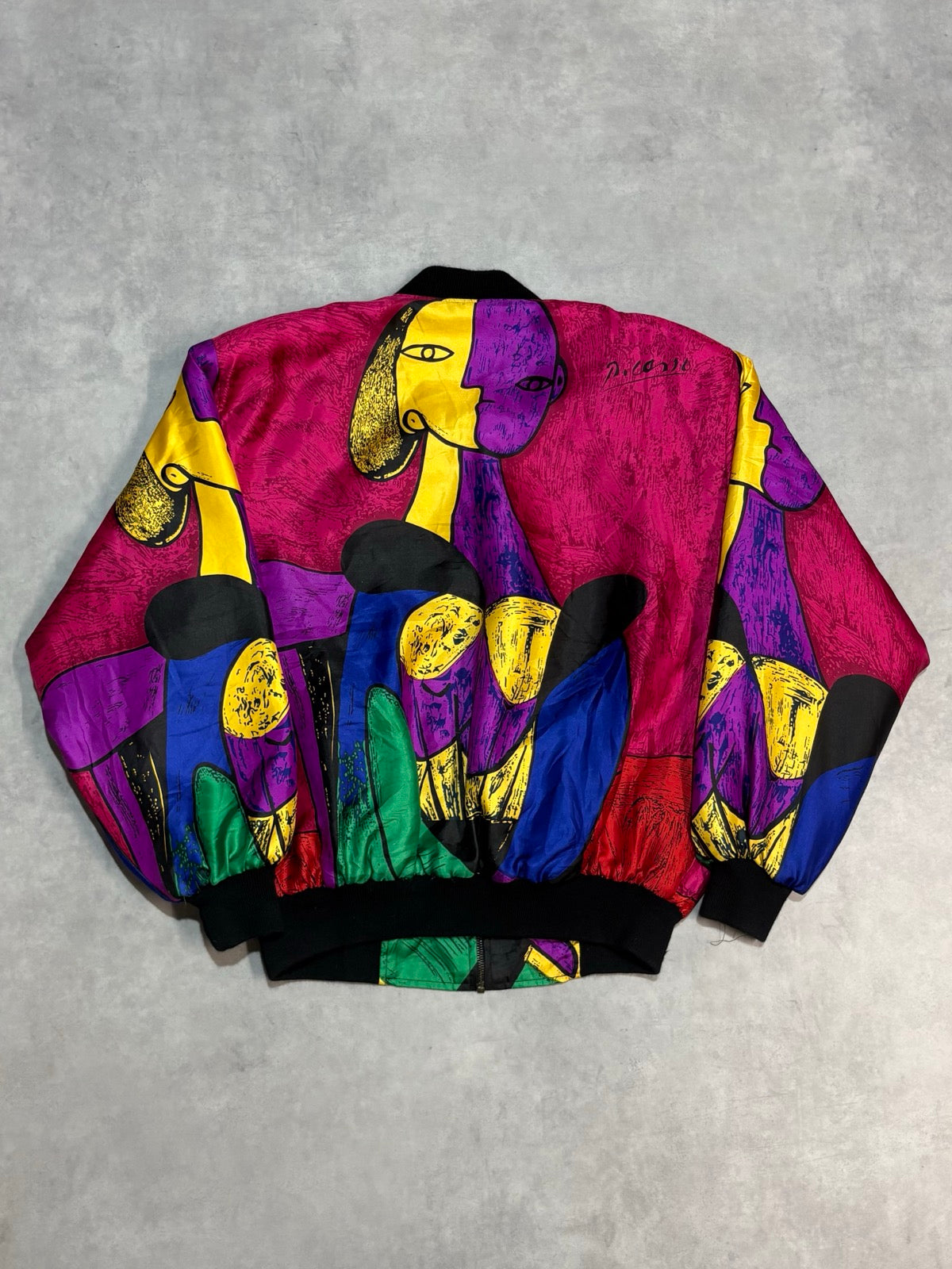 90's PICASSO「総柄」ブルゾンジャケット