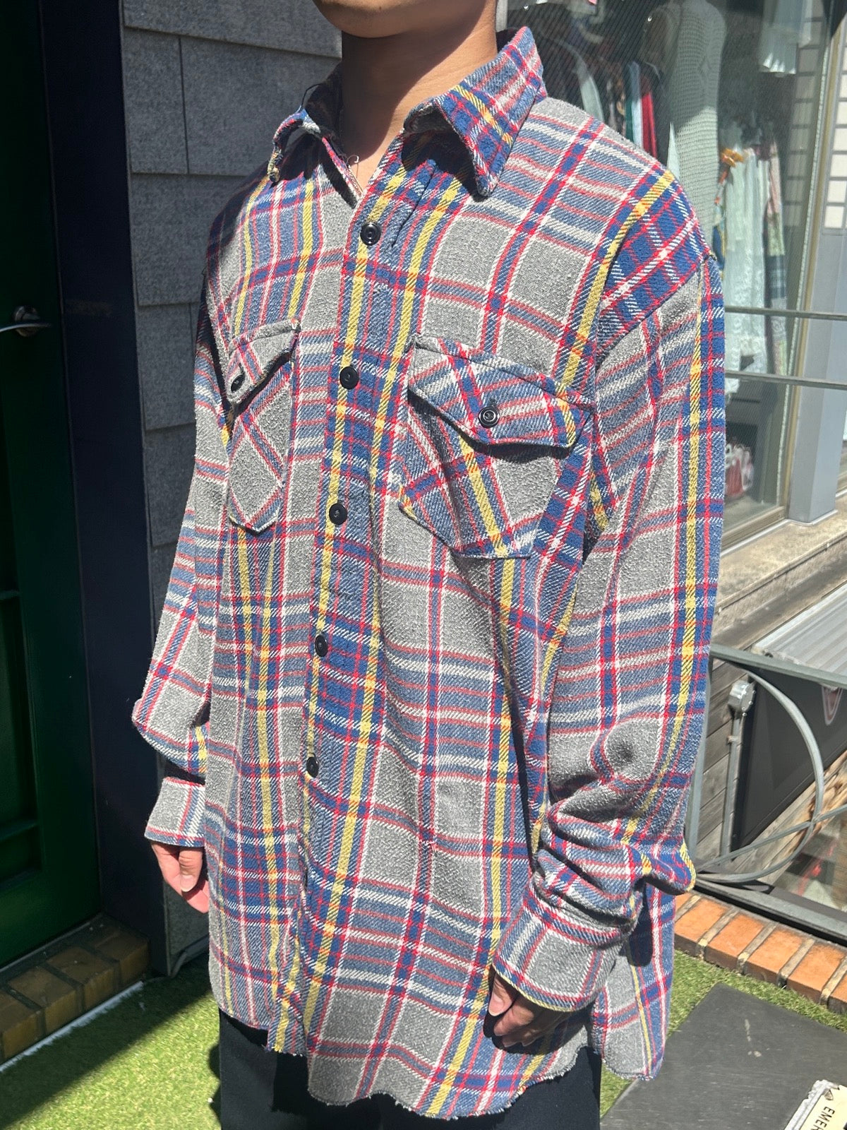 70's「FROSTPROOF」ネルシャツ