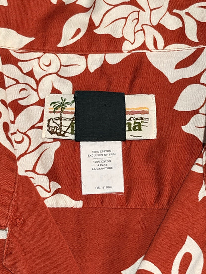 00's PATAGONIA「Pataloha」レイ柄　アロハシャツ