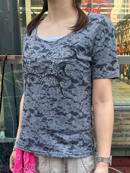 10's 「Harley-Davidson」USA製　ハーレーT
