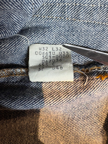 90's LEVI'S「501」USA製 デニムパンツ