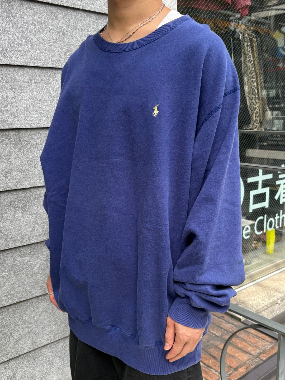 90's「Ralph Lauren」ワンポイントスウェット
