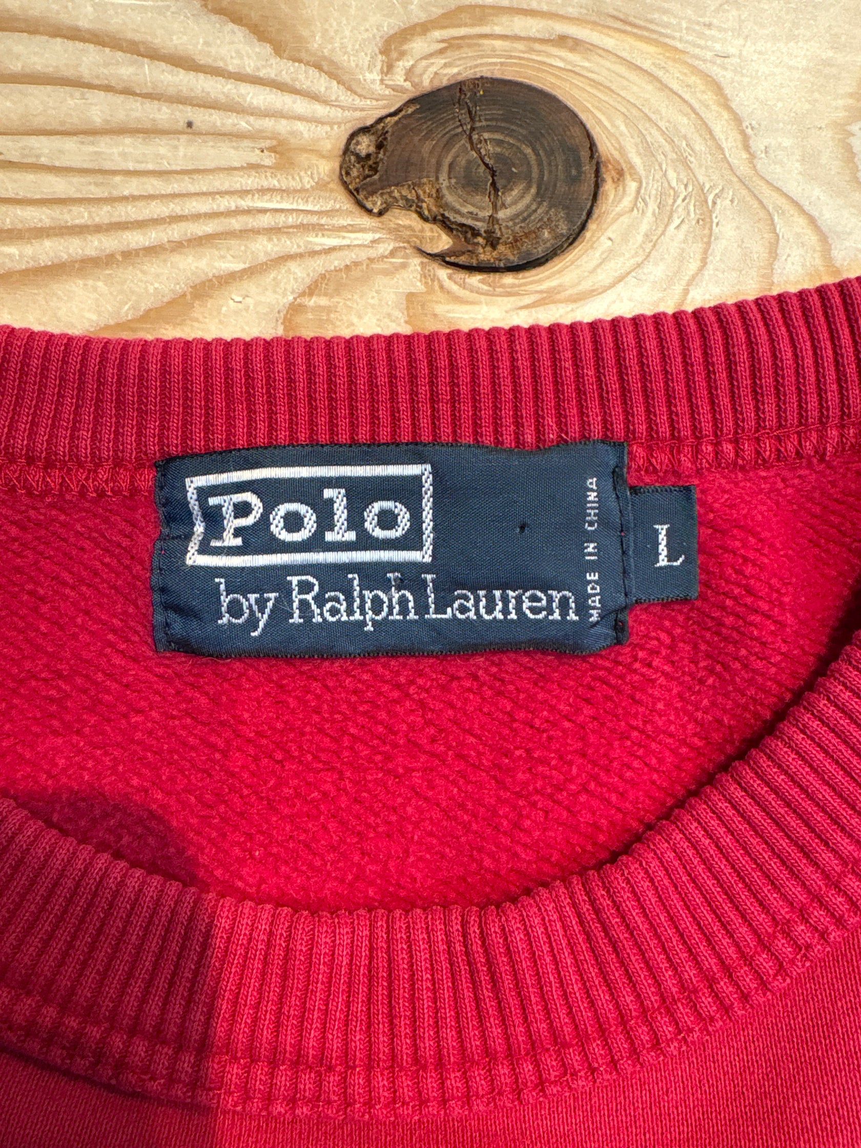 90's「Ralph Lauren」ワンポイントスウェット