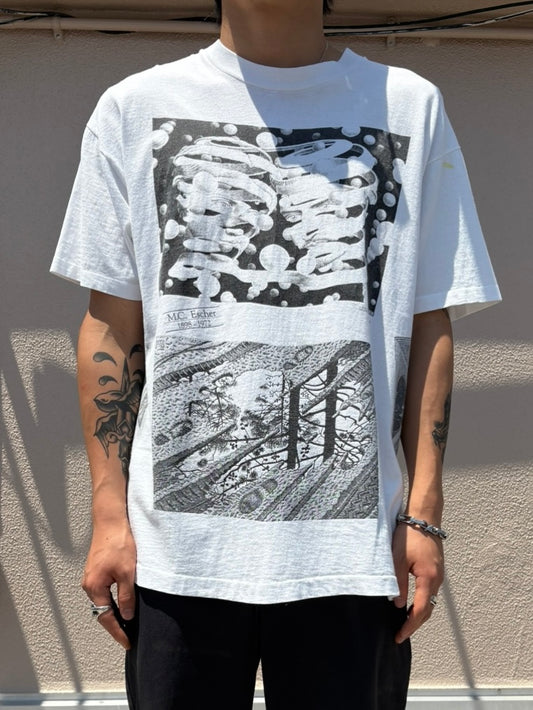 90’s 「M.C.Escher」USA製 アートTシャツ