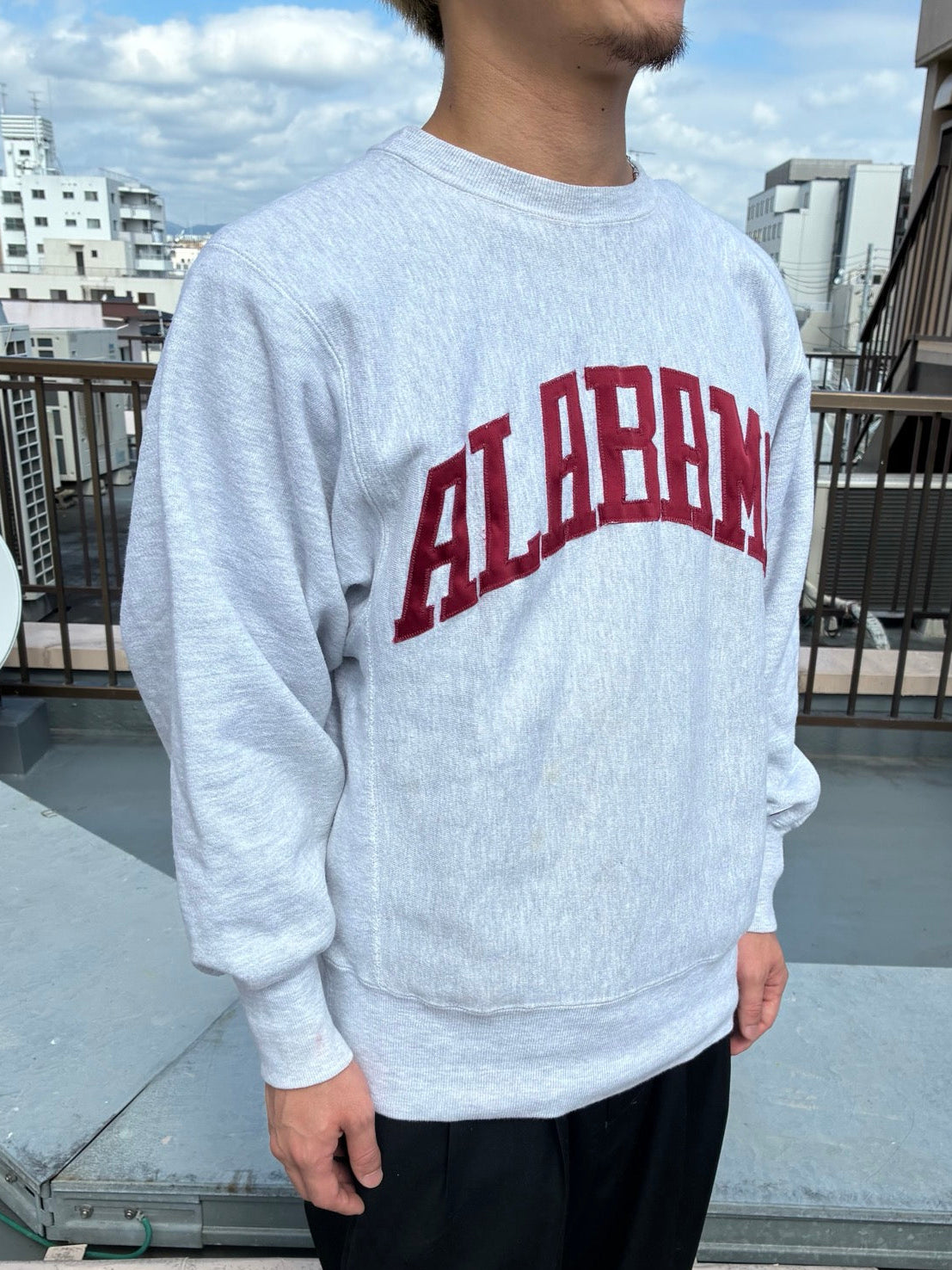90's CHAMPION「ALABAMA」Reverse Weave USA製 カレッジスウェット