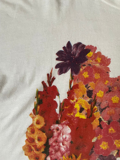 90's ひと束の花 グラフィックTシャツ