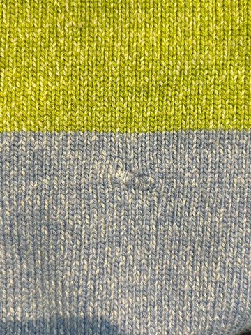 90's「LACOSTE 」 ジップアップニット