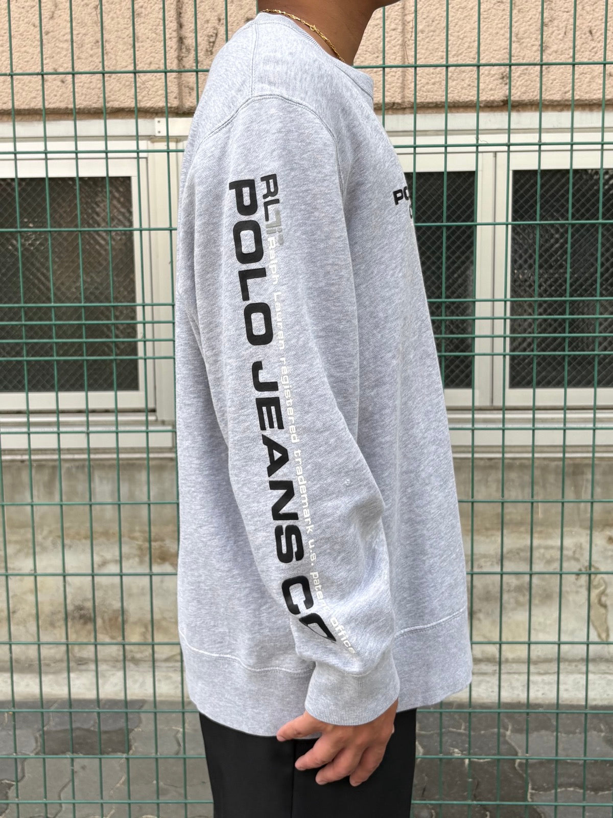 90's~00's RALPH LAUREN「POLO JEANS COMPANY」ロゴスウェット