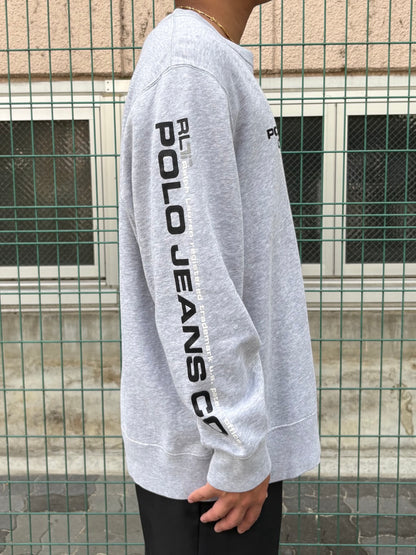 90's~00's RALPH LAUREN「POLO JEANS COMPANY」ロゴスウェット