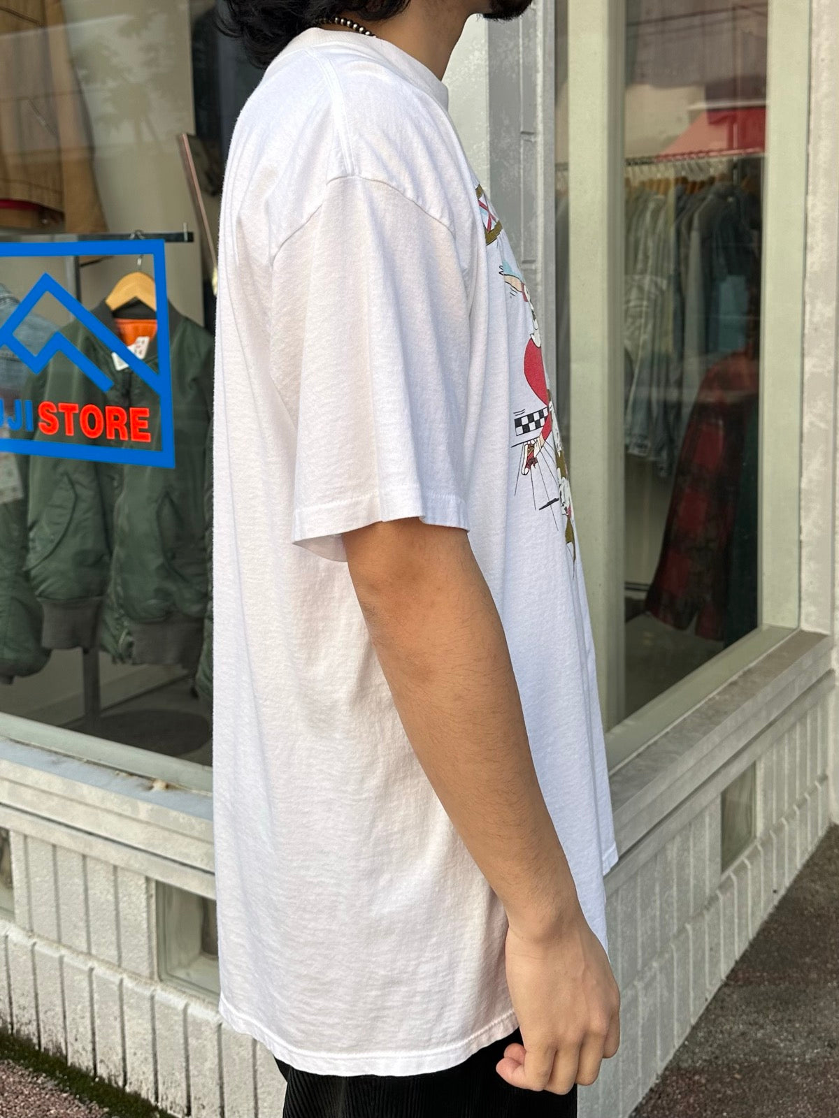 90's BETTY BOOP「Strike」キャラクターTシャツ　