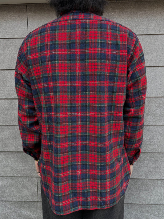 70's PENDLETON「キルティングライナー」USA製 ウールシャツ
