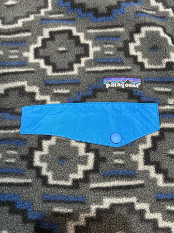 10's PATAGONIA Synchilla Snap-T「ヤナバ柄」フリースプルオーバー