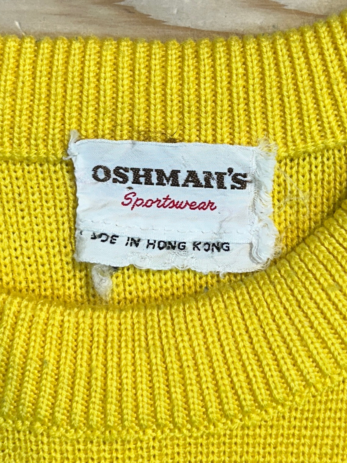 70's「OSHMAII’S」ニット