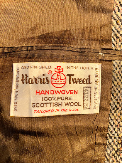 80's「Harris Tweed」USA製 ヘリンボーンジャケット