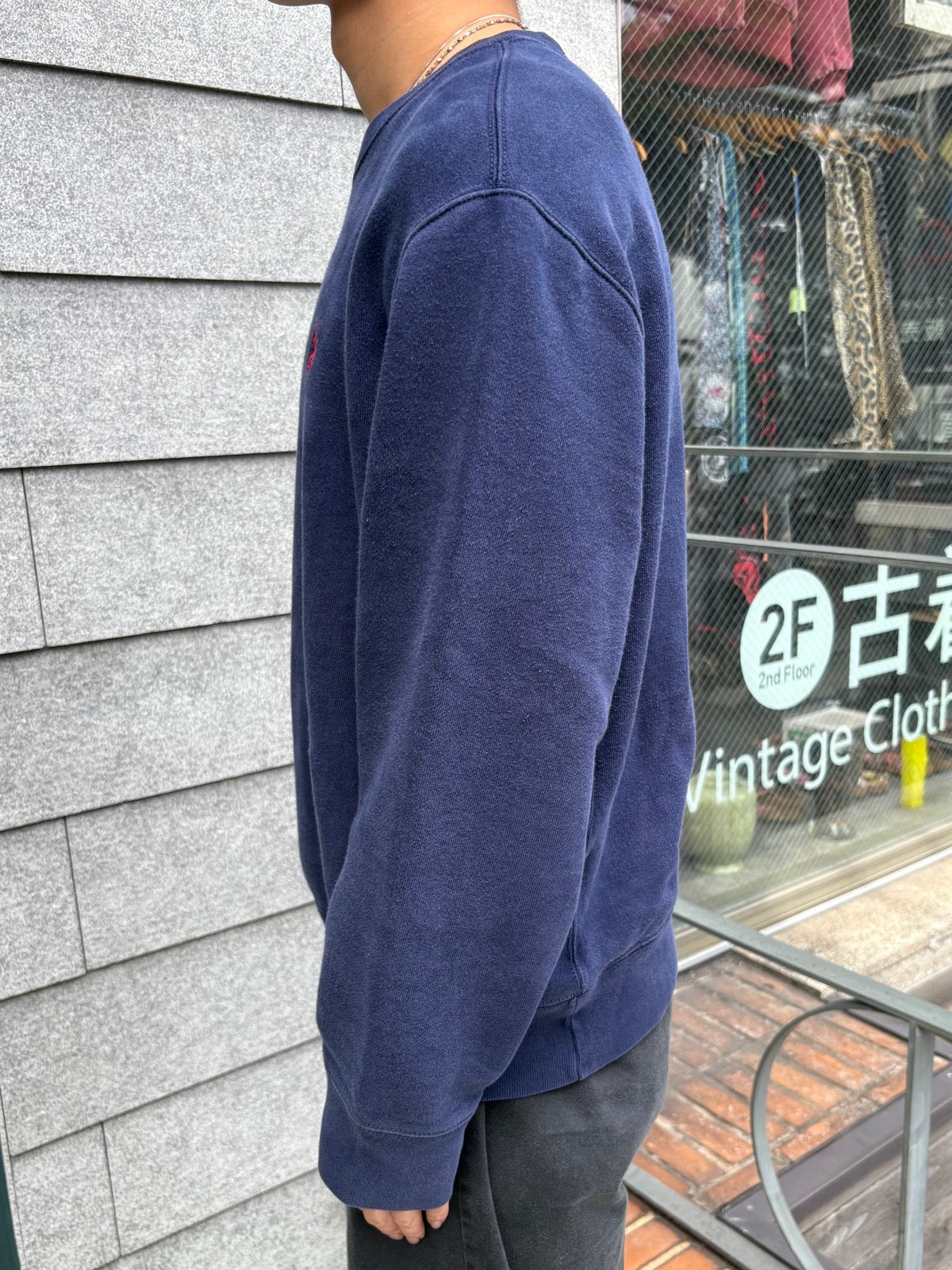 90's「Ralph Lauren」ワンポイントスウェット