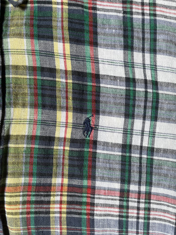 00's RALPH LAUREN「CUSTOM FIT」長袖チェックシャツ