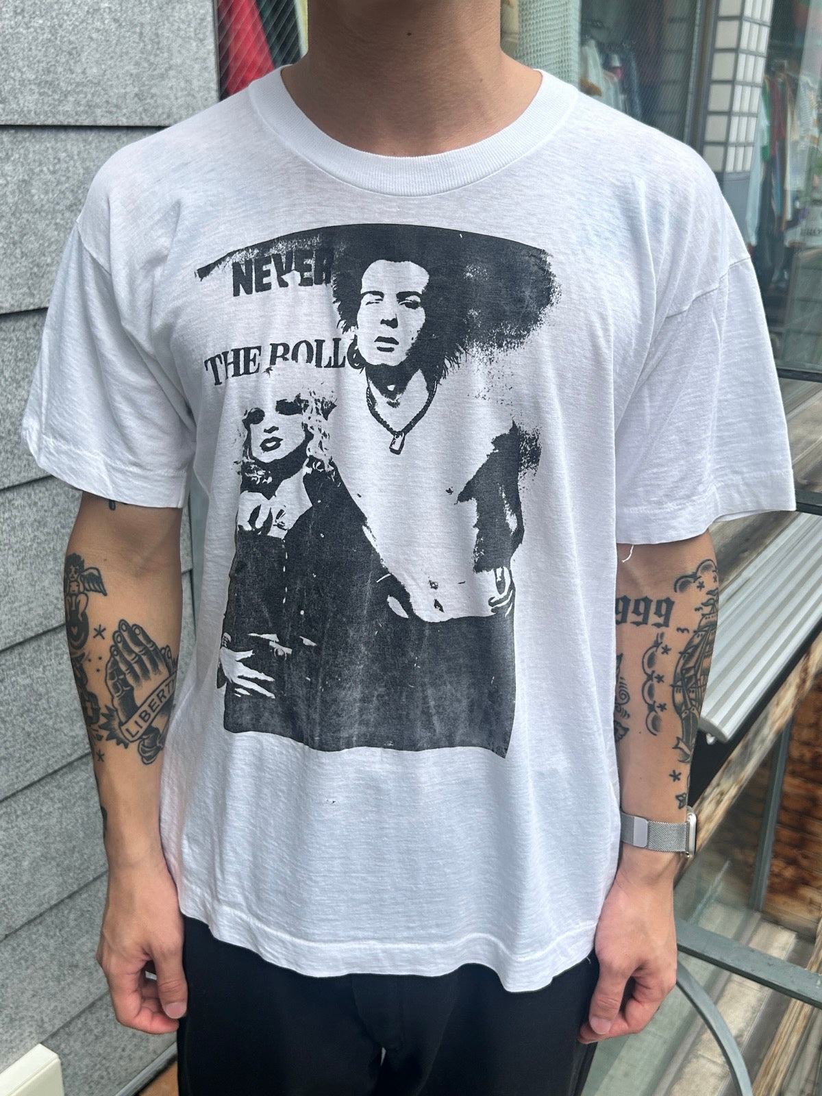 90's「The Rolling Stones × Punk」 バンドTシャツ