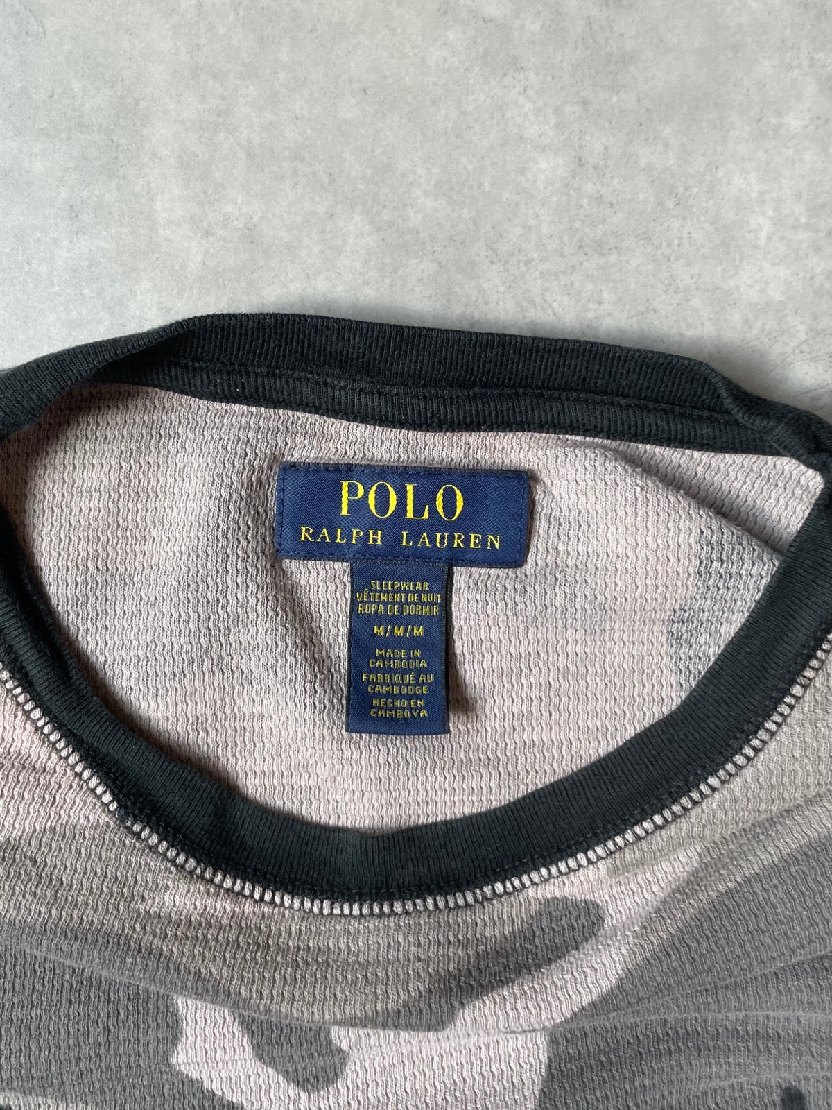 00's POLO RALPH LAUREN SLEEP WEAR 長袖サーマル