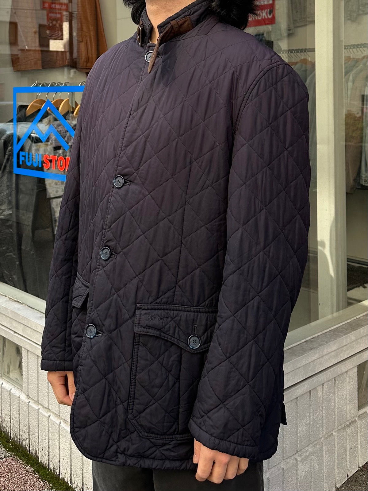 00's BARBOU「Polar Quilt」 キルティングジャケット