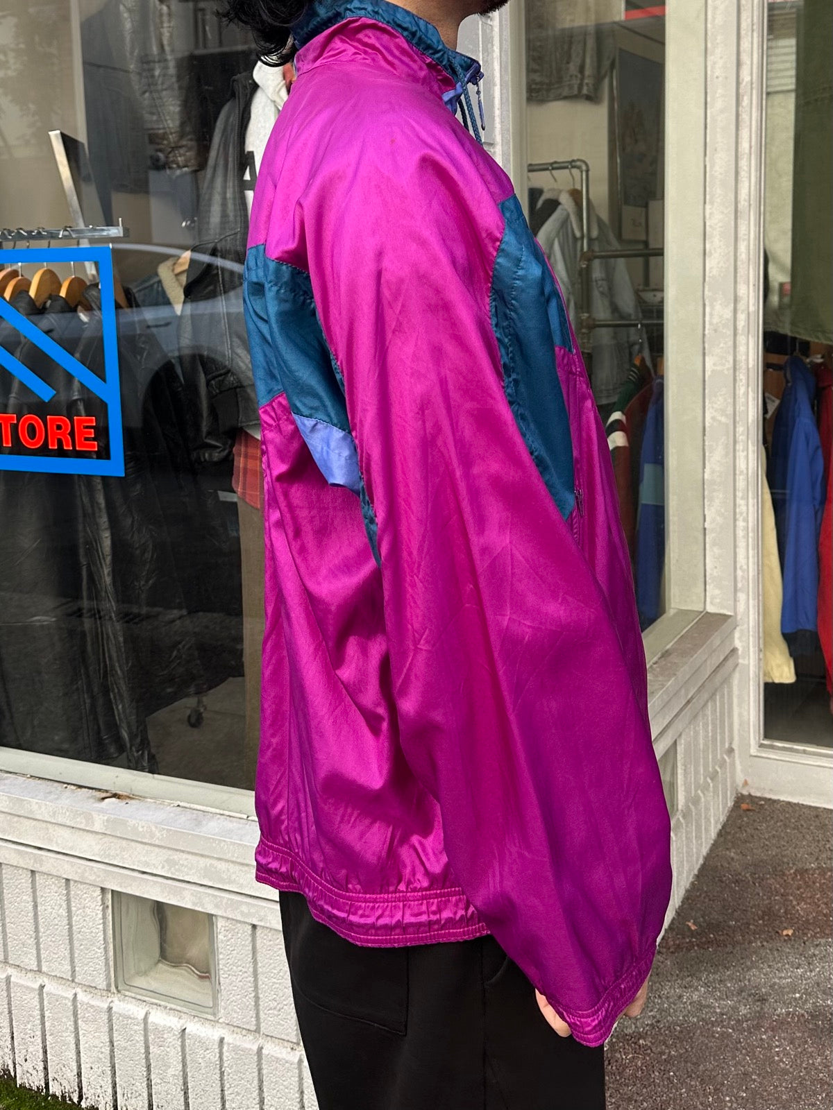 90's NIKE「silver tag」ナイロンジャケット