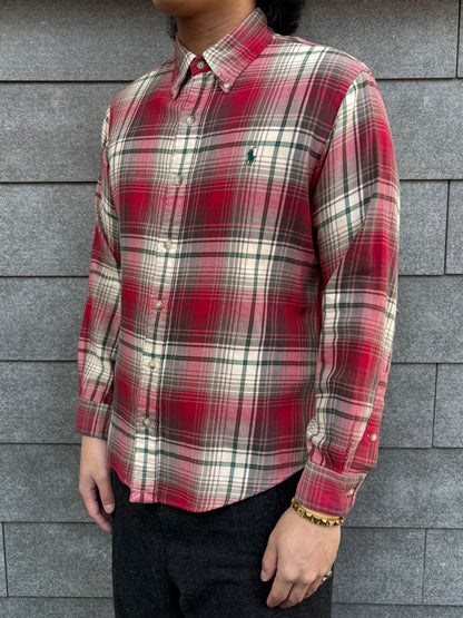 00's RALPH LAUREN「CUSTOM FIT」チェックシャツ