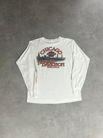 00's HARLEY DAVIDSON「eagle」ハーレーロングTシャツ