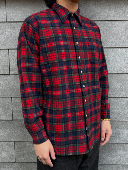 70's PENDLETON「キルティングライナー」USA製 ウールシャツ