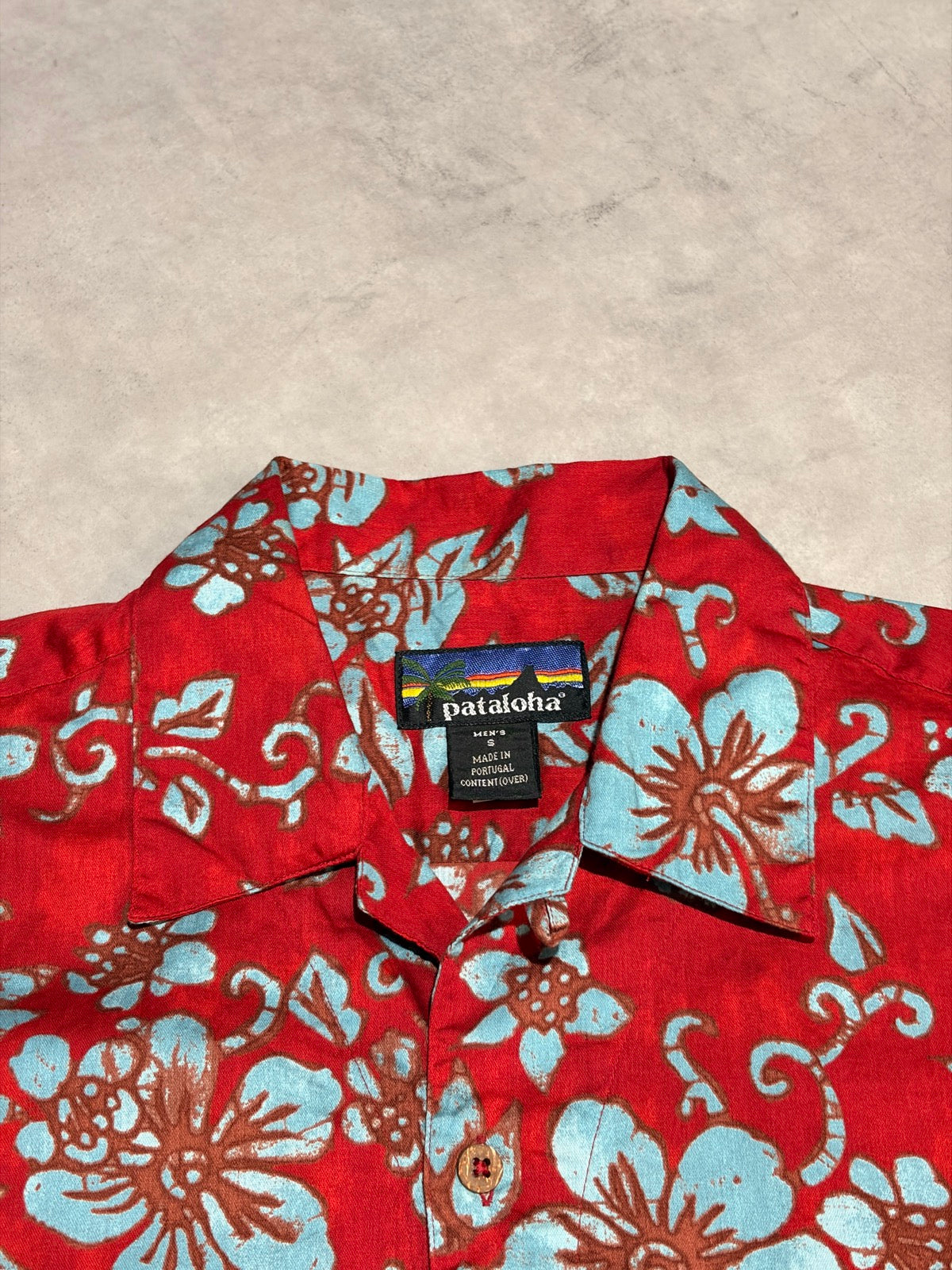 00's PATAGONIA「Pataloha」ハイビスカス柄　アロハシャツ