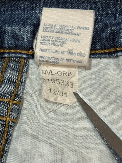 90's TOMMY JEANS デニムカーゴショーツ