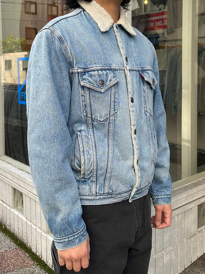 90's LEVI’S「70608-0214」デニムボアジャケット