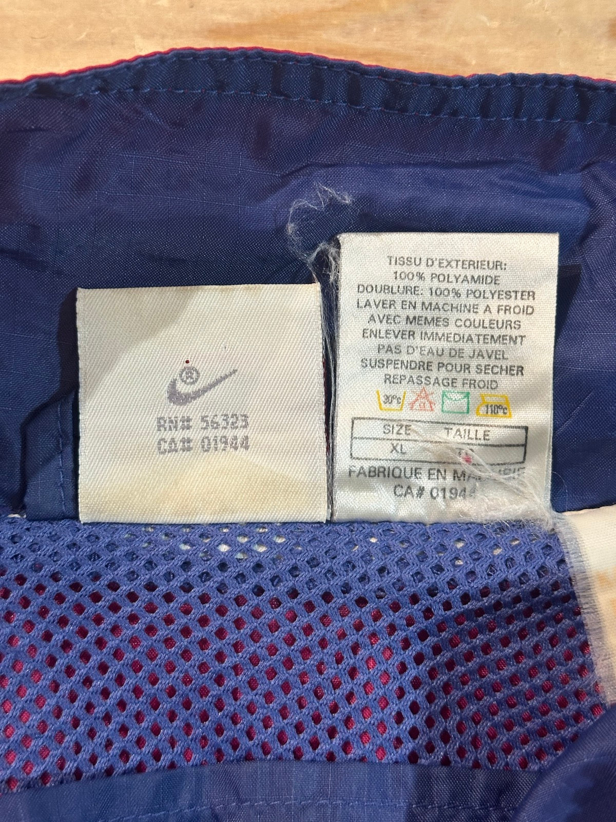 90's NIKE「silver tag」ナイロンジャケット