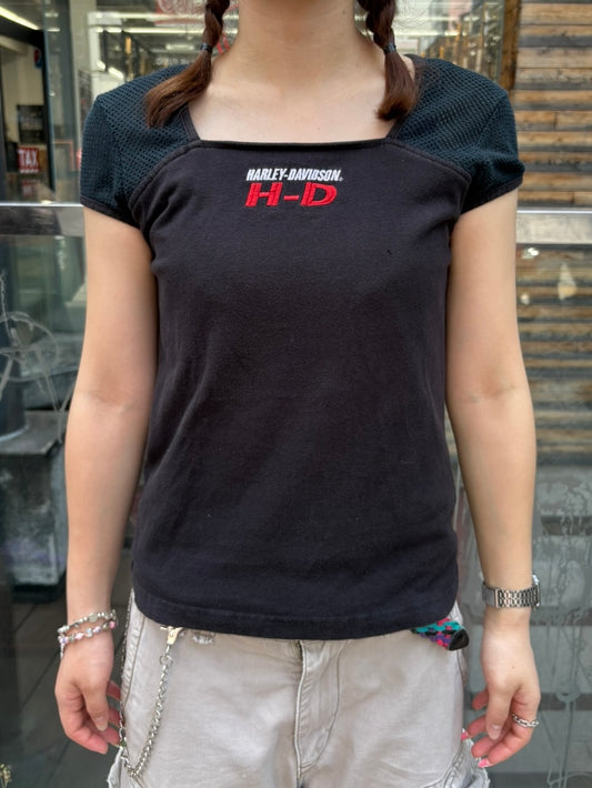 00's 「Harley-Davidson」 USA製　ハーレーT
