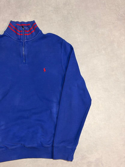 90's~00's POLO BY RALPH LAUREN ハーフジップスウェット