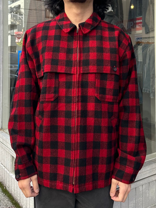 00's L.L.BEAN「Buffalo Check」ウールジャケット