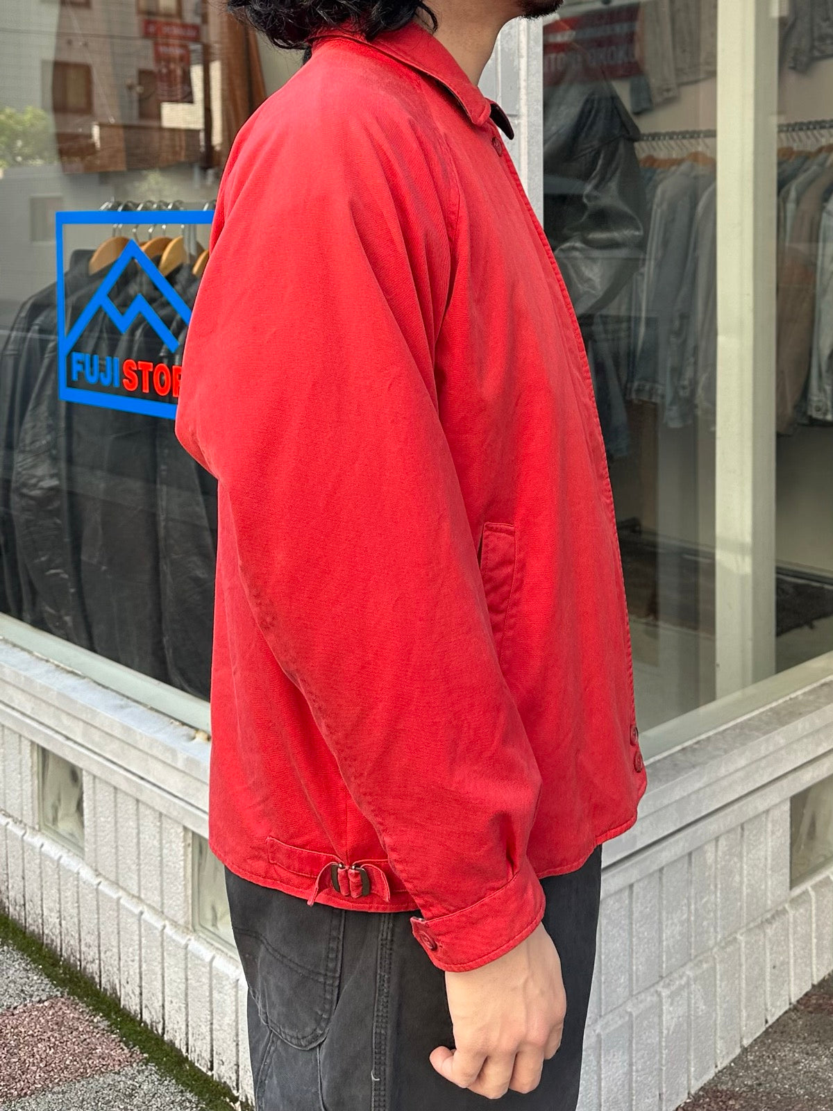 80's BUEBERRYS ハリントンジャケット