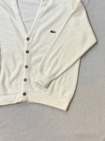 80s IZOD LACOSTE「USA製」アクリルカーディガン