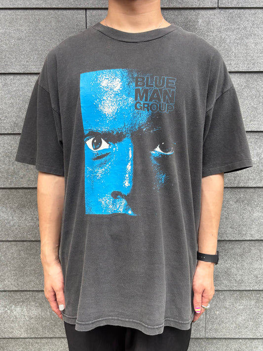 90's「BLUE MAN GROUP」グラフィックTシャツ