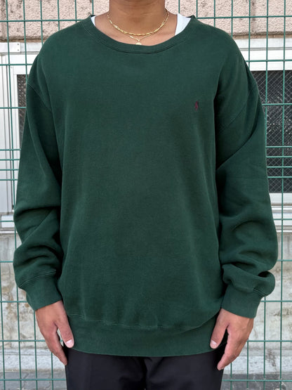 90's POLO BY RALPH LAUREN「北マリアナ諸島製」ワンポイントスウェット