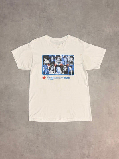00's AMERICAN IDOLE「TOP 10」ツアーTシャツ
