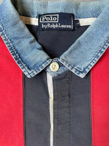 90's POLO RALPH LAUREN ラグビーシャツ