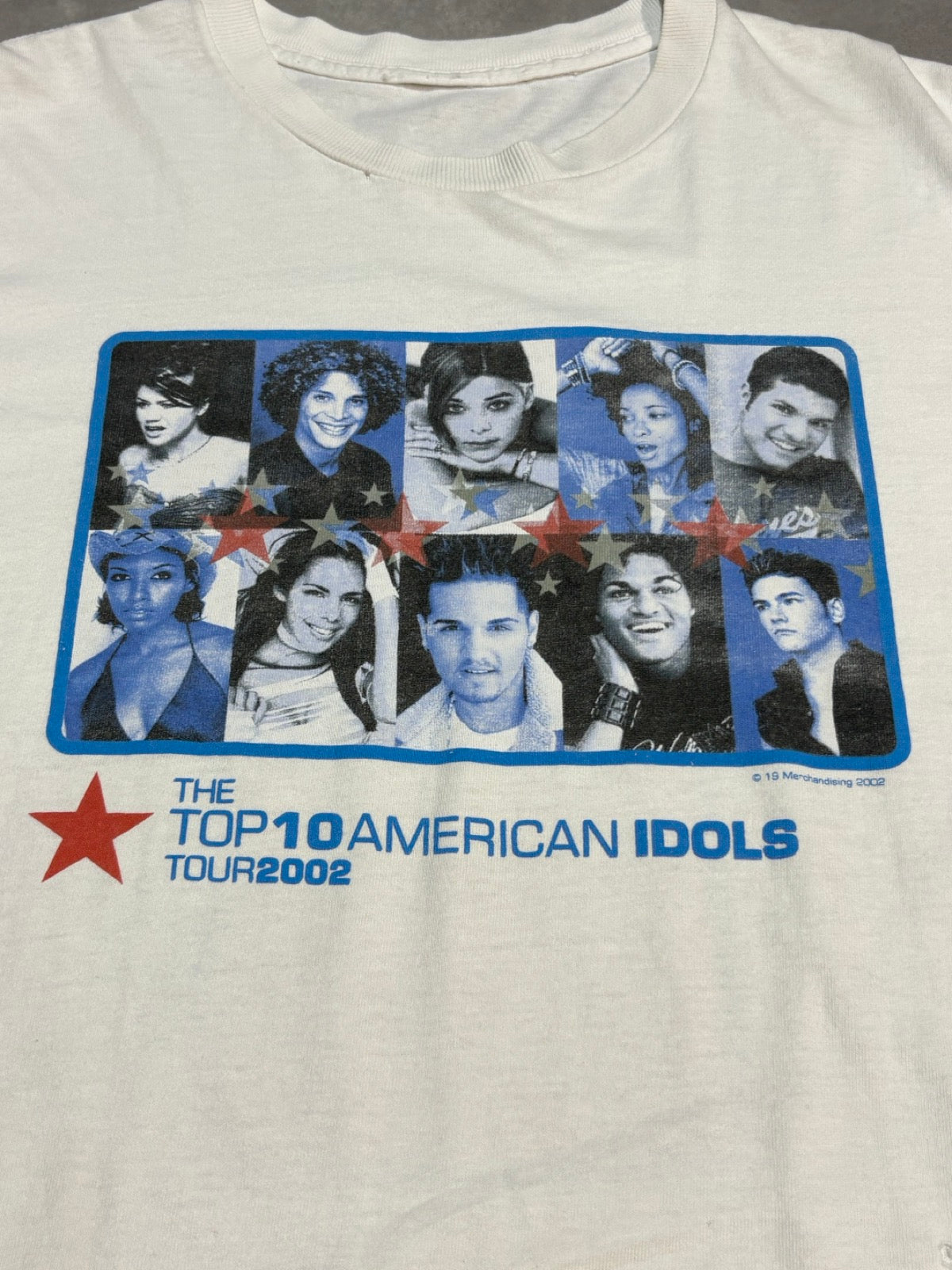 00's AMERICAN IDOLE「TOP 10」ツアーTシャツ