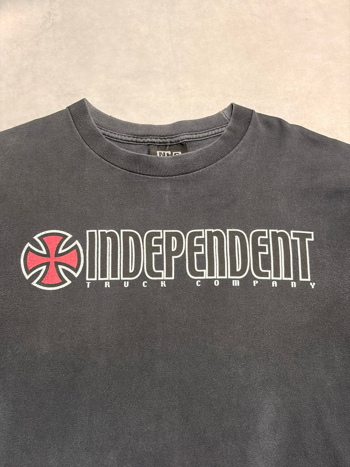 90's INDEPENDENT「Bar Logo」スケートTシャツ