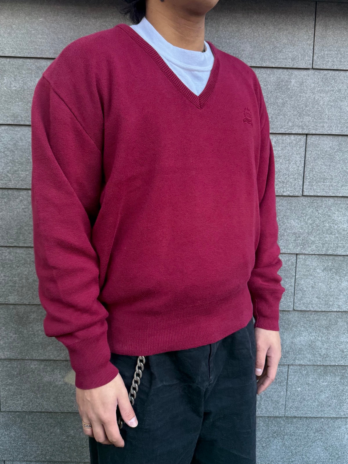 90's「Christian Dior」USA製 チルデンニット