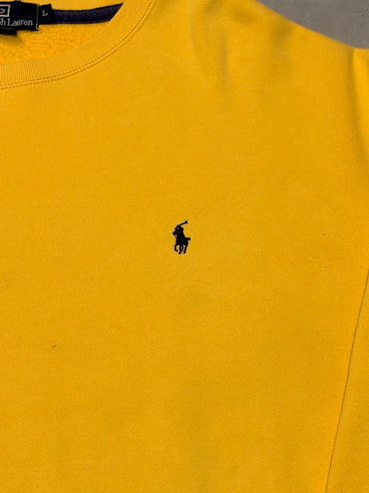 90's POLO BY RALPH LAUREN 「北マリアナ諸島製」ワンポイントスウェット