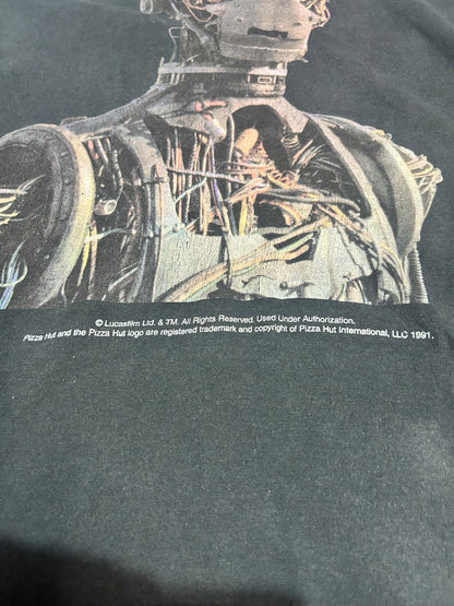 90's「STAR WARS × Pizza Hut」USA製 ムービー Tシャツ