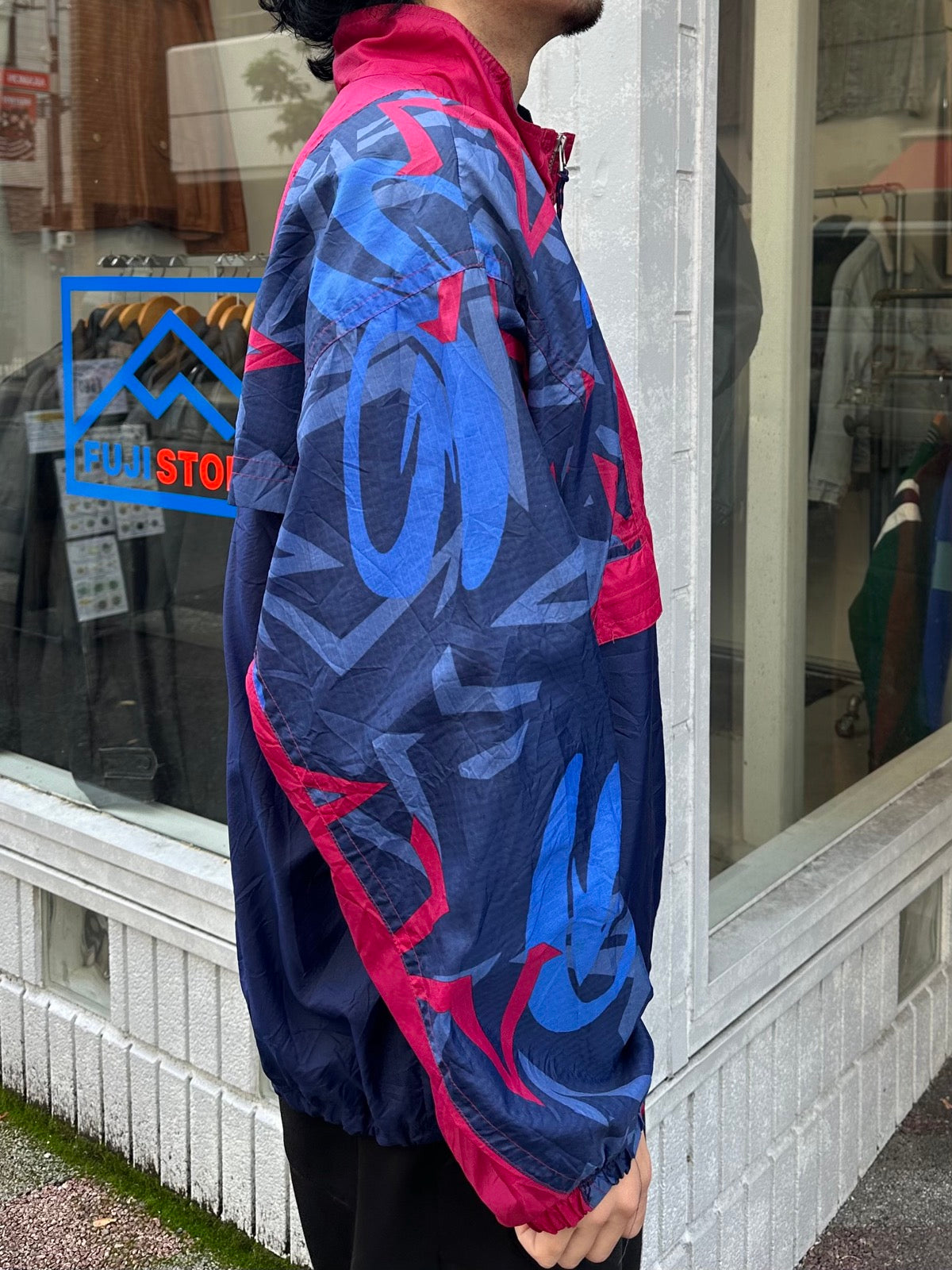 90's NIKE「silver tag」ナイロンジャケット