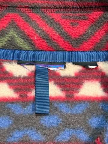 90's PATAGONIA Synchilla Snap-T「サルティーヨ柄」フリースプルオーバー